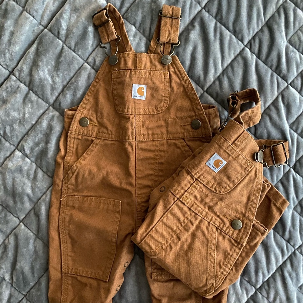 Carhartt Infant Canvas Bib Overalls (2)